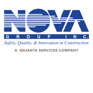 A group of people are gathered together to discuss safety, quality, and innovation in construction for a company called Quanta Services. Full Text: G ROUP - N C. Safety, Quality, & Innovation in Construction A QUANTA SERVICES COMPANY