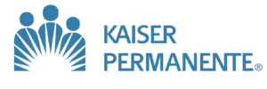 Kaiser Permanente is providing healthcare services to the people in the image. Full Text: KAISER PERMANENTE R