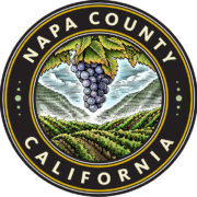 In this image, the county of Napa in California is being identified. Full Text: NAPA COUNTY CALIFORNIA