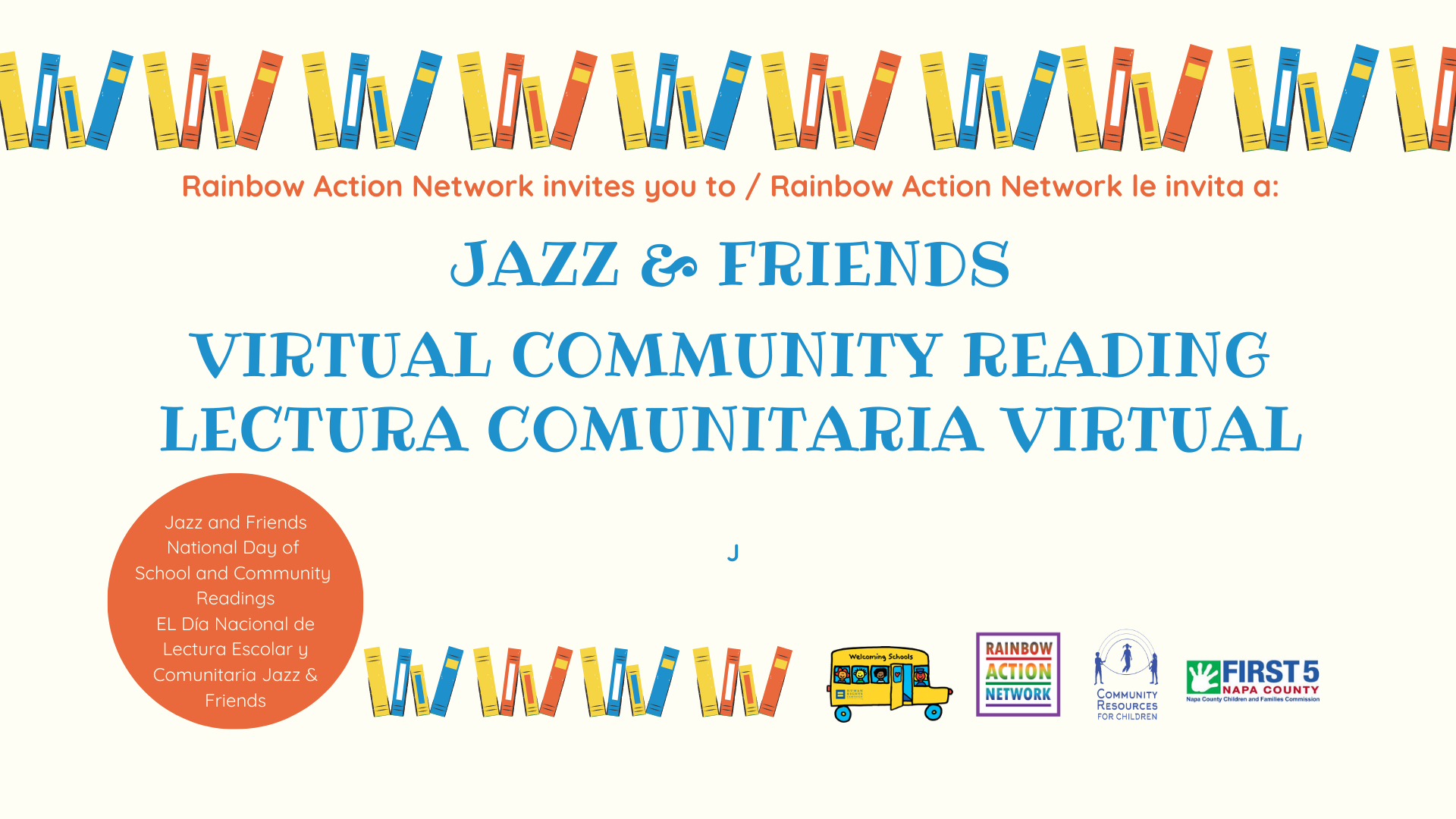 Jazz & Friends Virtual Community Reading / Lectura Comunitaria Virtual